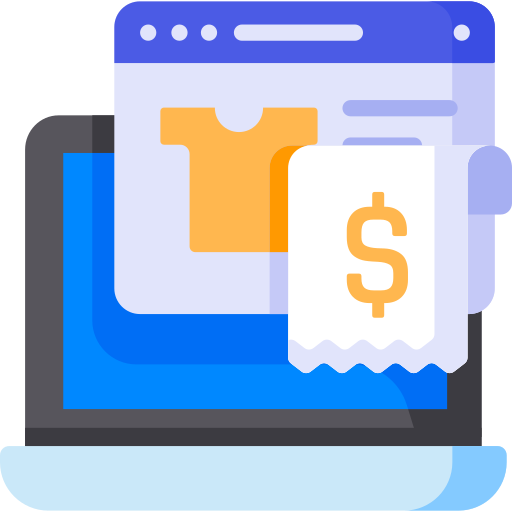 Website and E-commerce Website and E-commerce logo